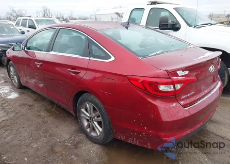 2016 Hyundai Sonata Se from USA, damaged, VIN 5NPE24AF3GH256821
